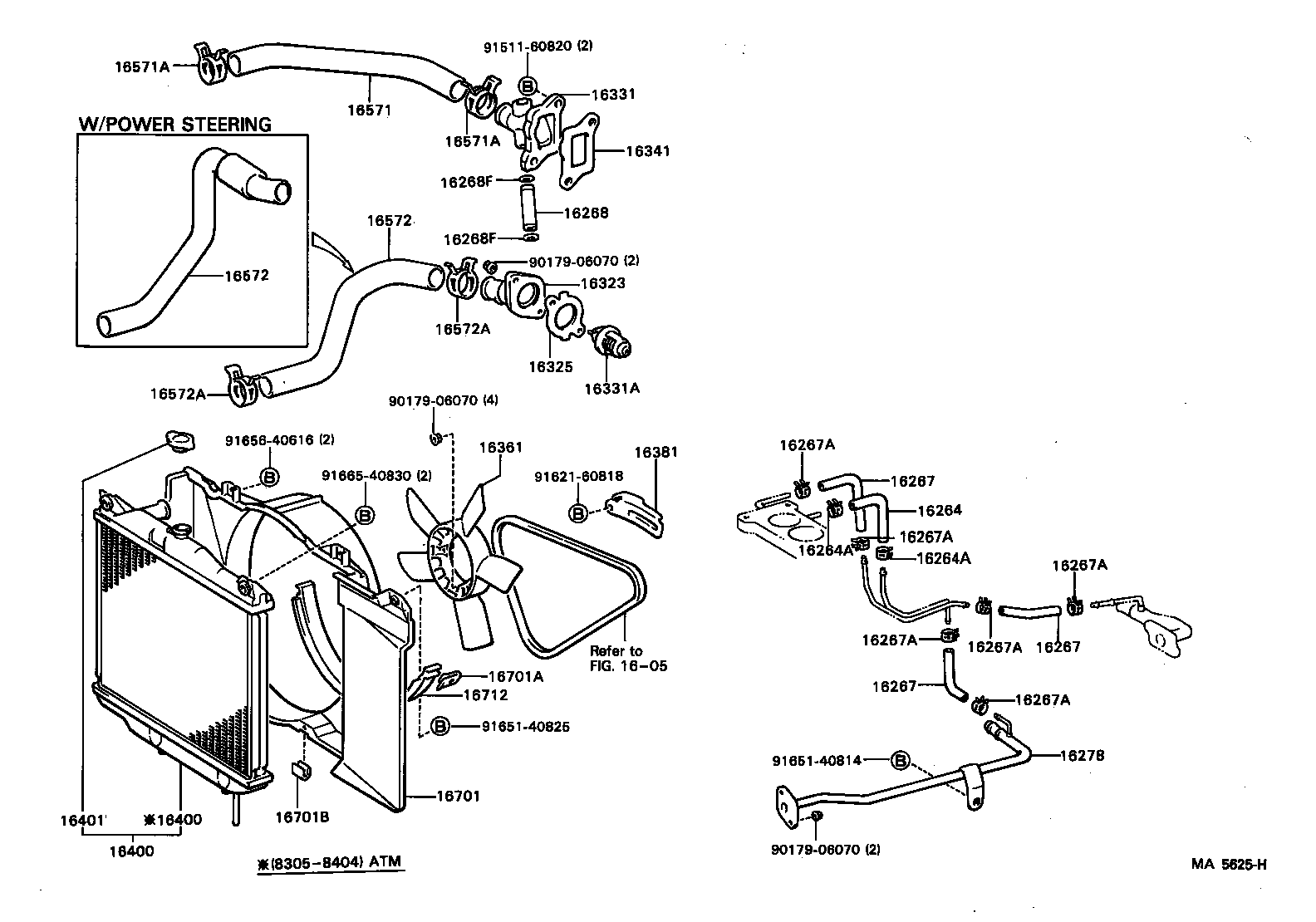 16303-26042 HOUSING, WATER OUTLET product image
