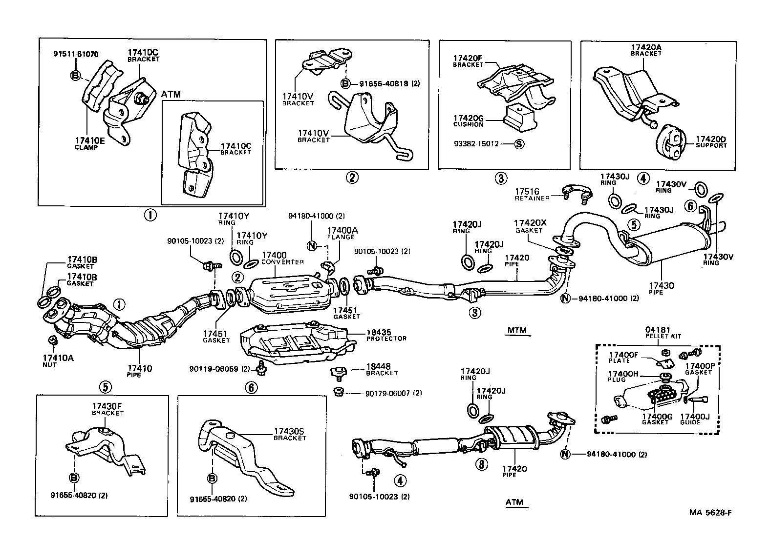 04181-73010 PELLET KIT product image