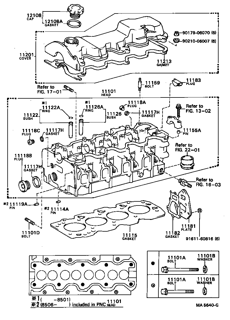 11101-29229 HEAD SUB-ASSY, CYLINDER product image