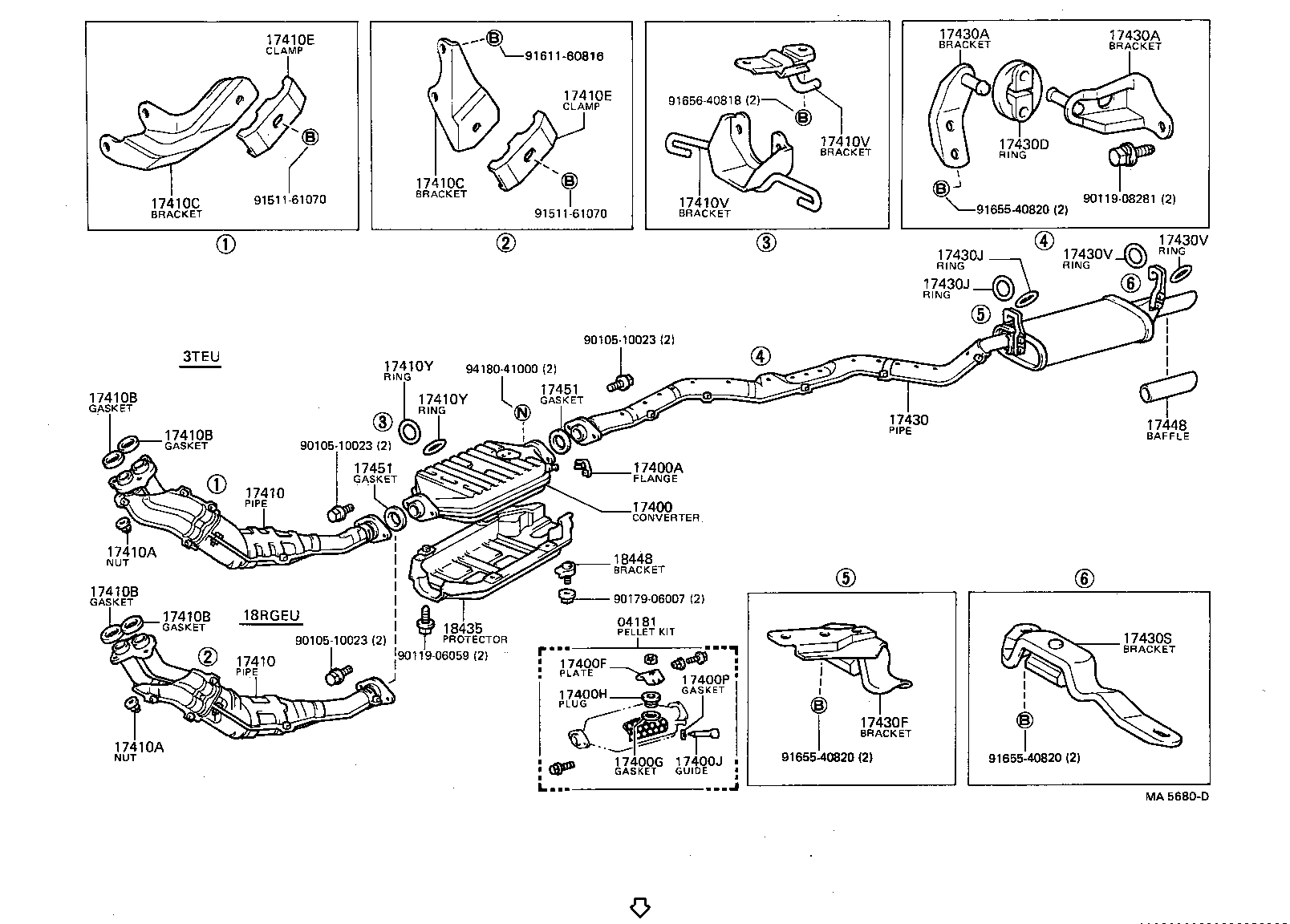 04181-73010 PELLET KIT product image