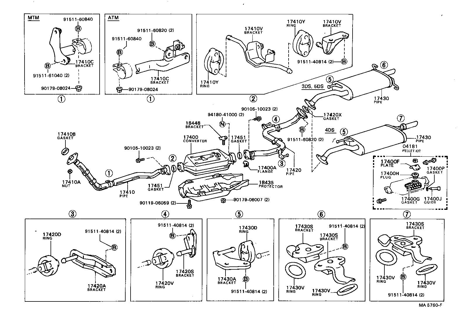 17430-15300 PIPE ASSY, EXHAUST, TAIL product image