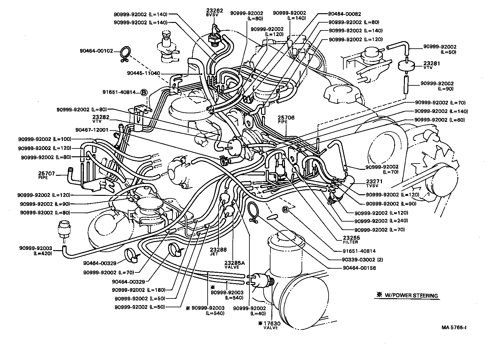 17630-15020 VALVE ASSY, AIR CONTROL product image