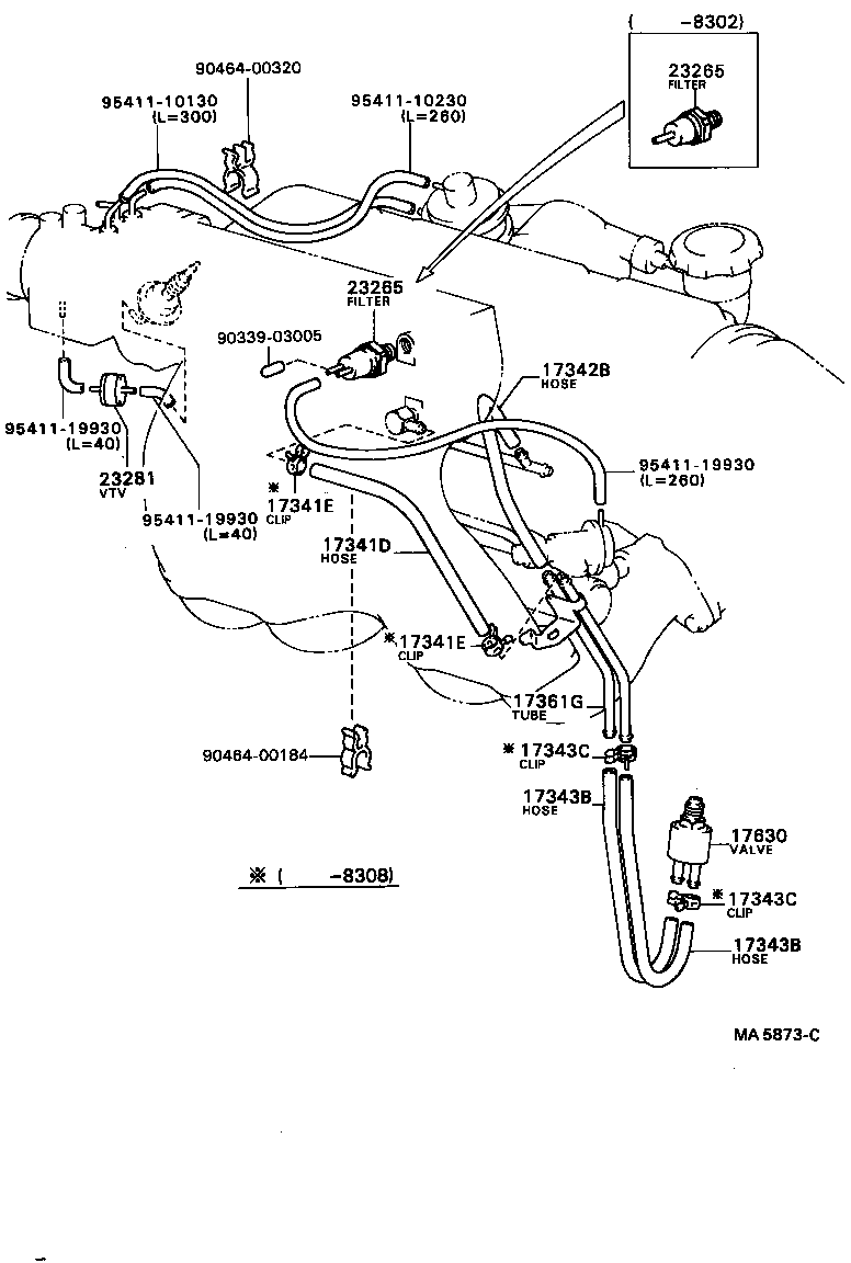 25810-63010 VALVE ASSY, BIMETAL product image