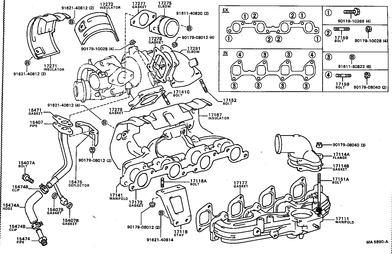 17064-70010 HOUSING SUB-ASSY, ROTOR product image