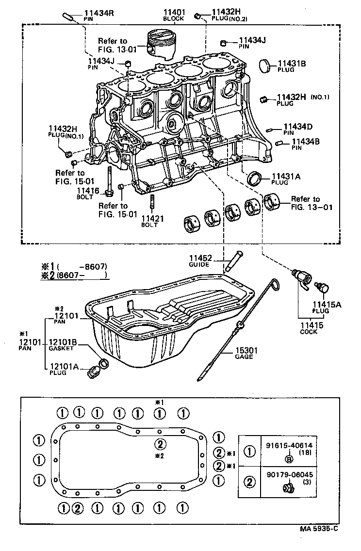 90116-06058 BOLT, STUD(FOR OIL PAN) product image