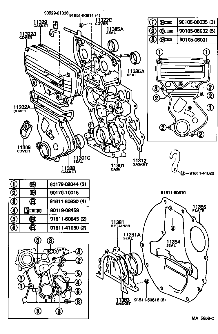 12282-70010 HANGER, ENGINE, NO.2 product image