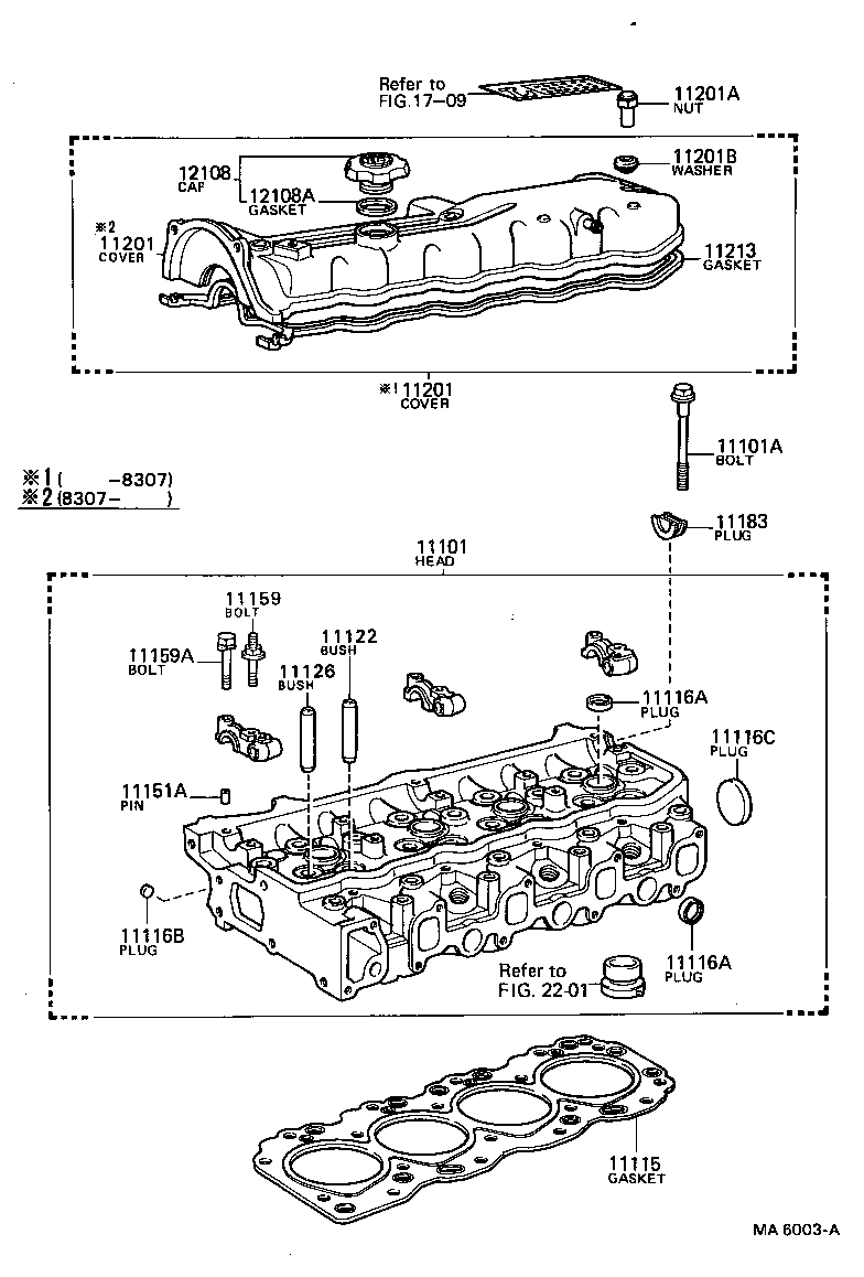 11201-39196 COVER SUB-ASSY, CYLINDER HEAD product image