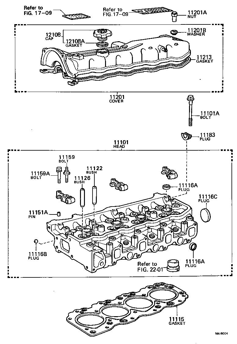 11101-49199 HEAD SUB-ASSY, CYLINDER product image