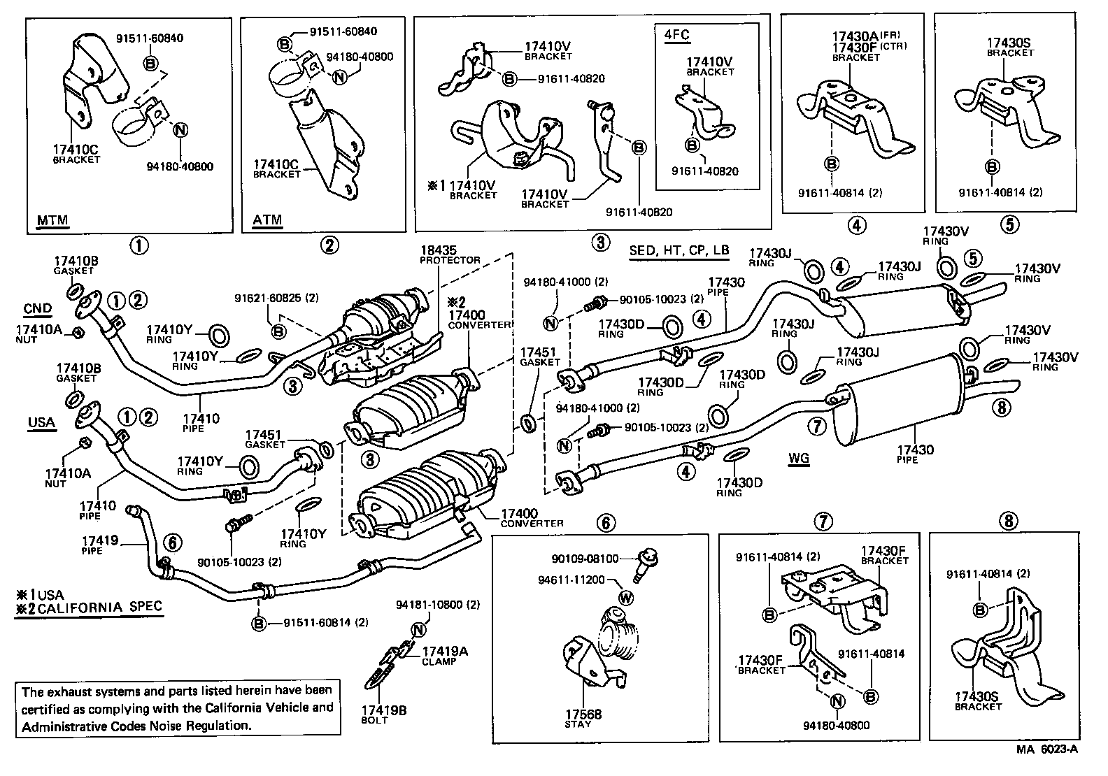 17430-28050 PIPE ASSY, EXHAUST, TAIL product image