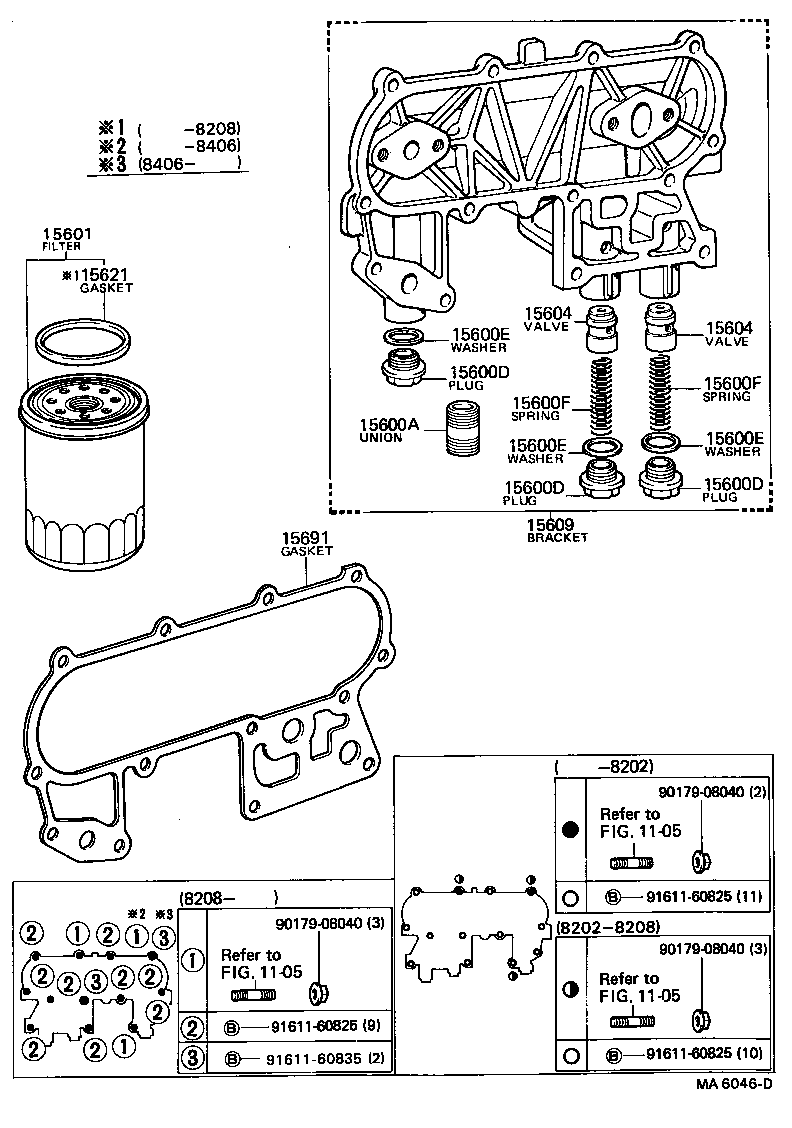 04152-40020 FILTER SUB-ASSY, OIL product image