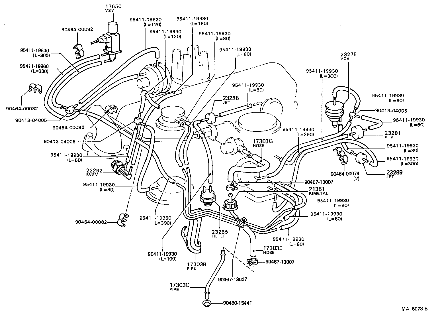 21381-13030 BIMETAL, THERMOSTATIC product image