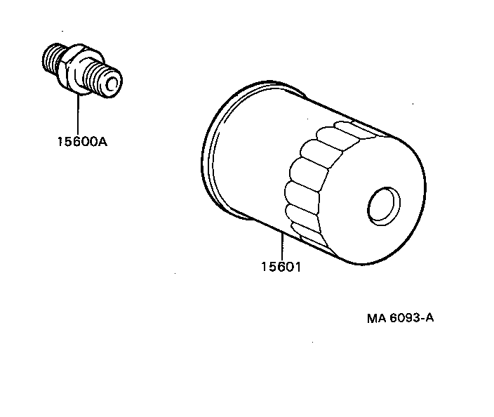 Toyota 90404-19004 UNION(FOR OIL FILTER)