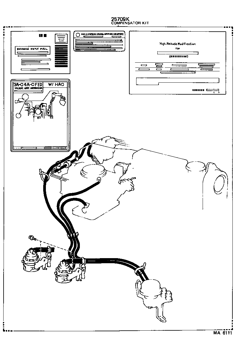 04215-28020 COMPENSATOR KIT, HIGH ALTITUDE product image