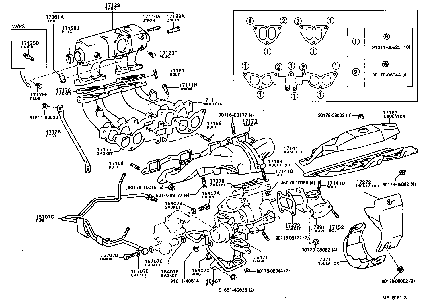 17111-72011 MANIFOLD, INTAKE product image