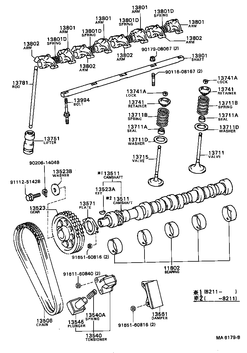 13511-72010 CAMSHAFT product image