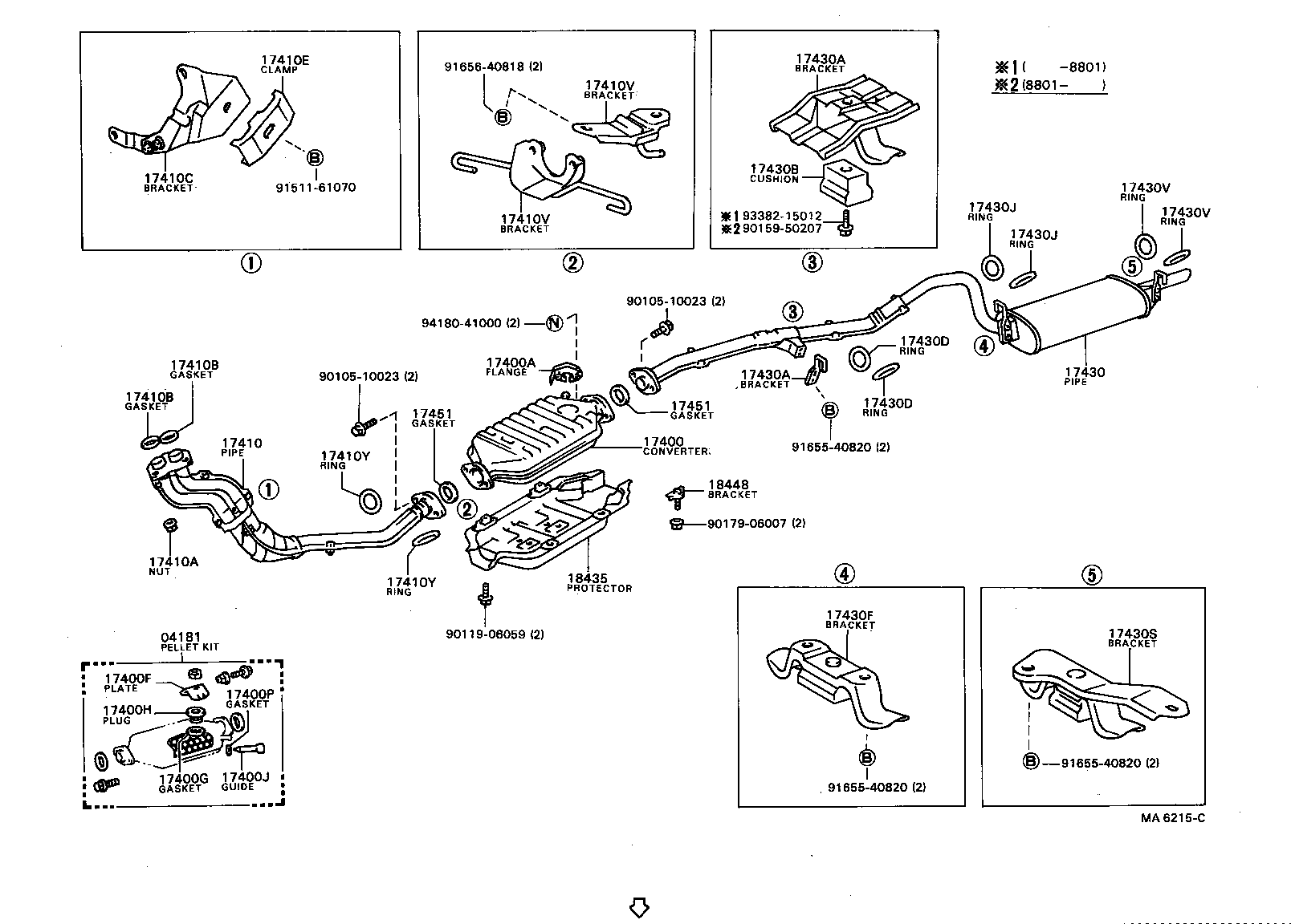 04181-73010 PELLET KIT product image