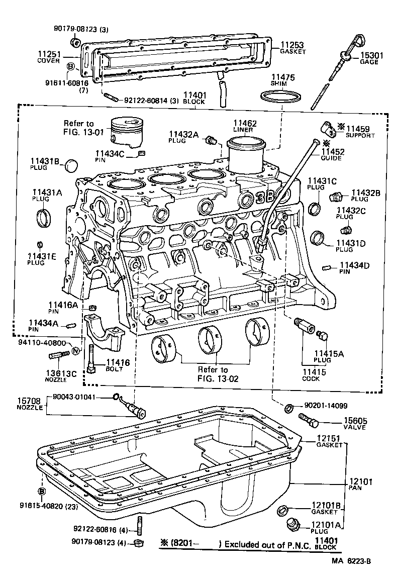 Toyota 12101-61013 PAN SUB-ASSY, OIL
