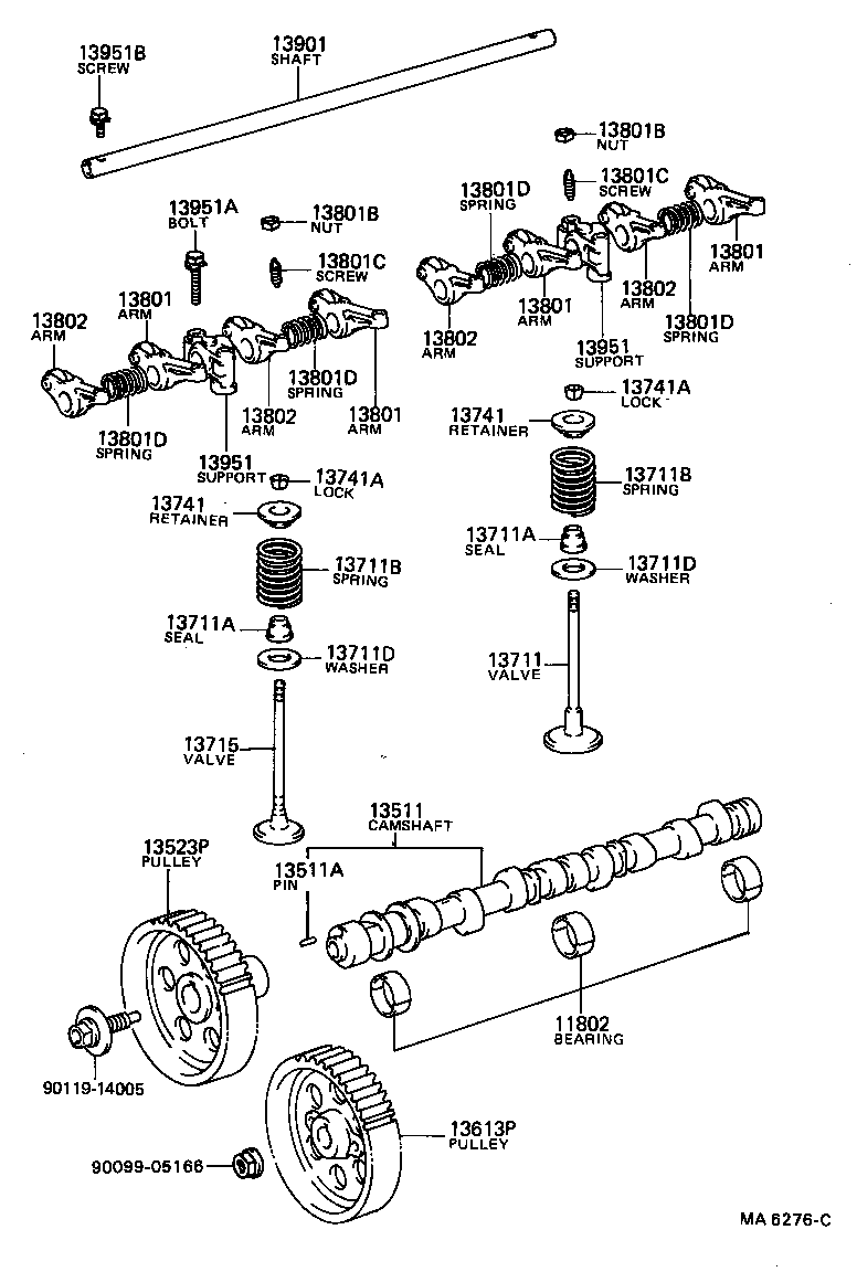 13715-48010 VALVE, EXHAUST product image