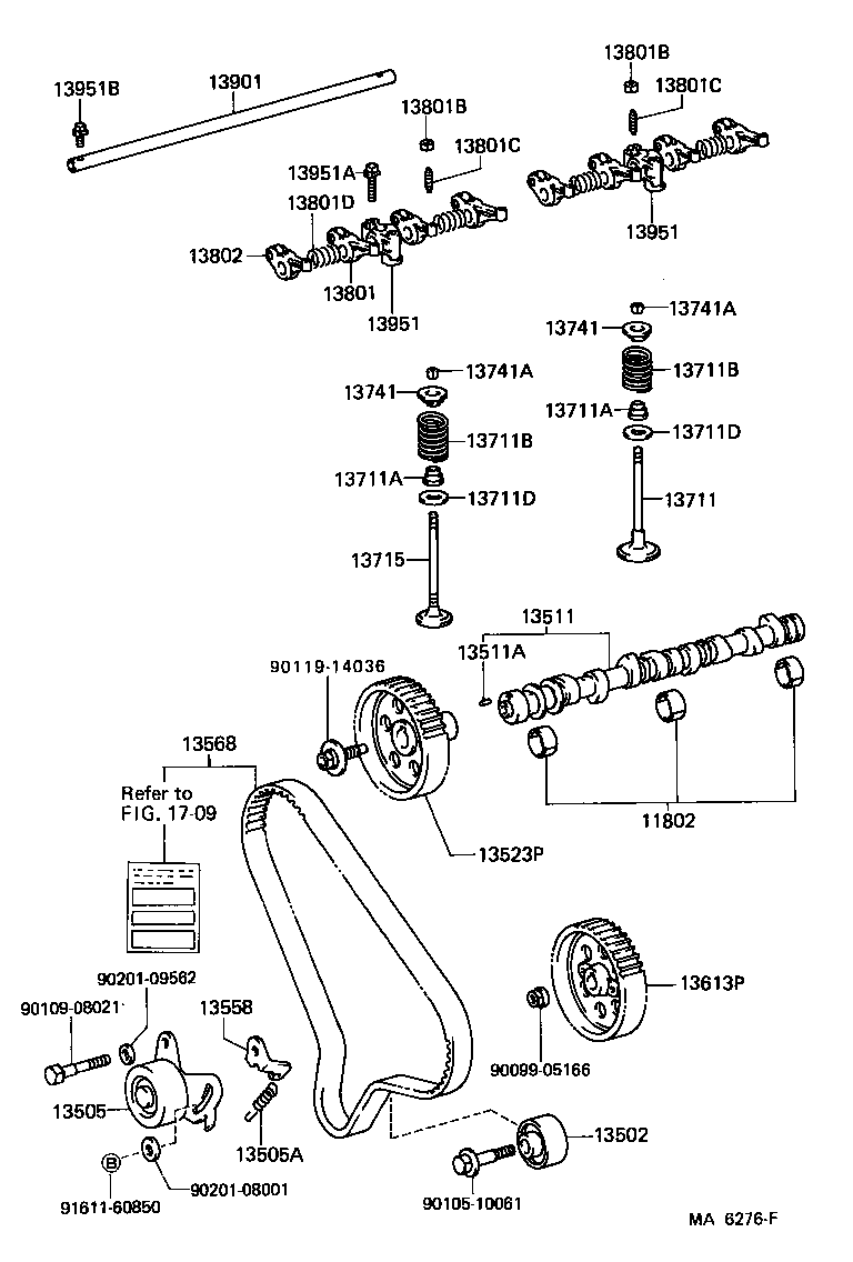 13501-54070 CAMSHAFT product image