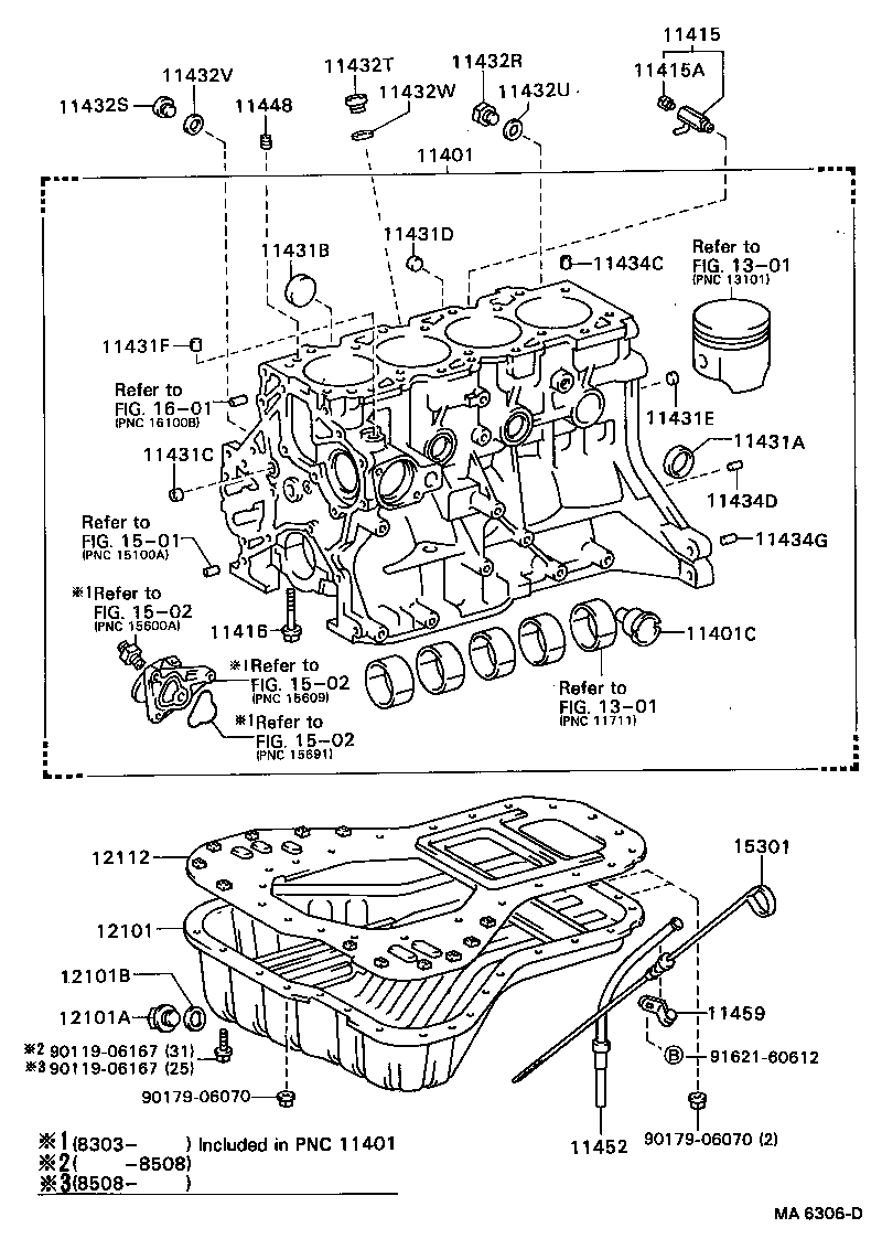 11401-29237 BLOCK SUB-ASSY, CYLINDER product image