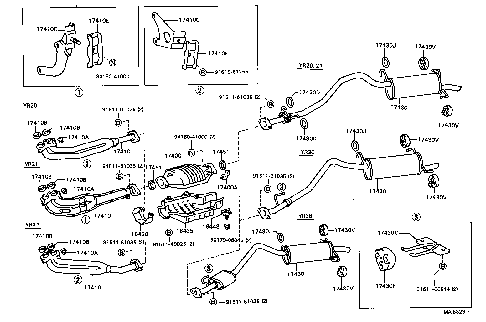 17430-64280 PIPE ASSY, EXHAUST, TAIL product image