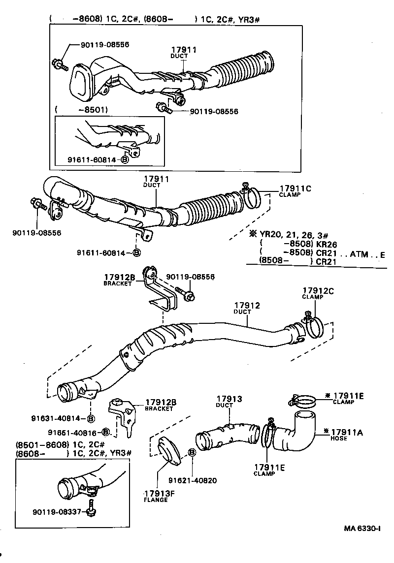 17700-64150 CLEANER ASSY, AIR product image