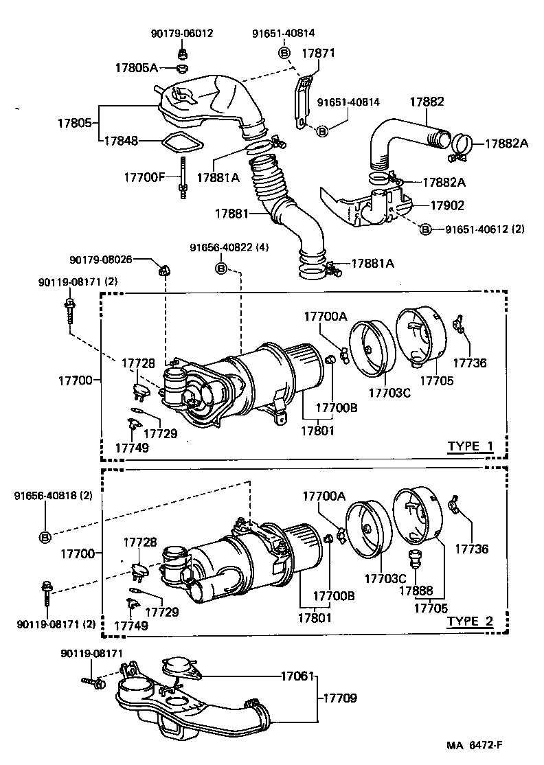 53285-95J00 DUCT, COOL AIR INTAKE, NO.1 product image
