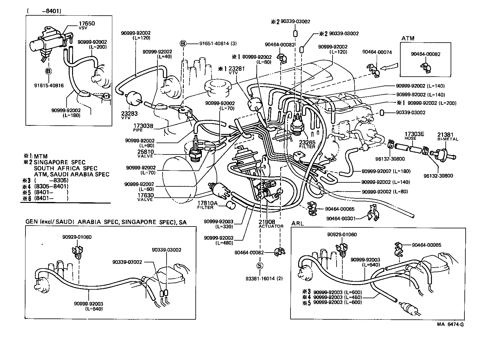 17680-73010 VALVE ASSY, MIXTURE CONTROL product image