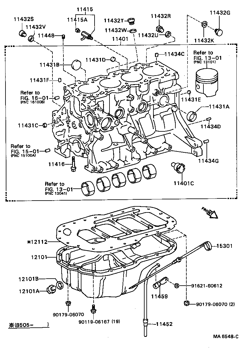 90430-22003 GASKET, STRAIGHT SCREW PLUG NO.3(FOR CYLINDER BLOCK) product image