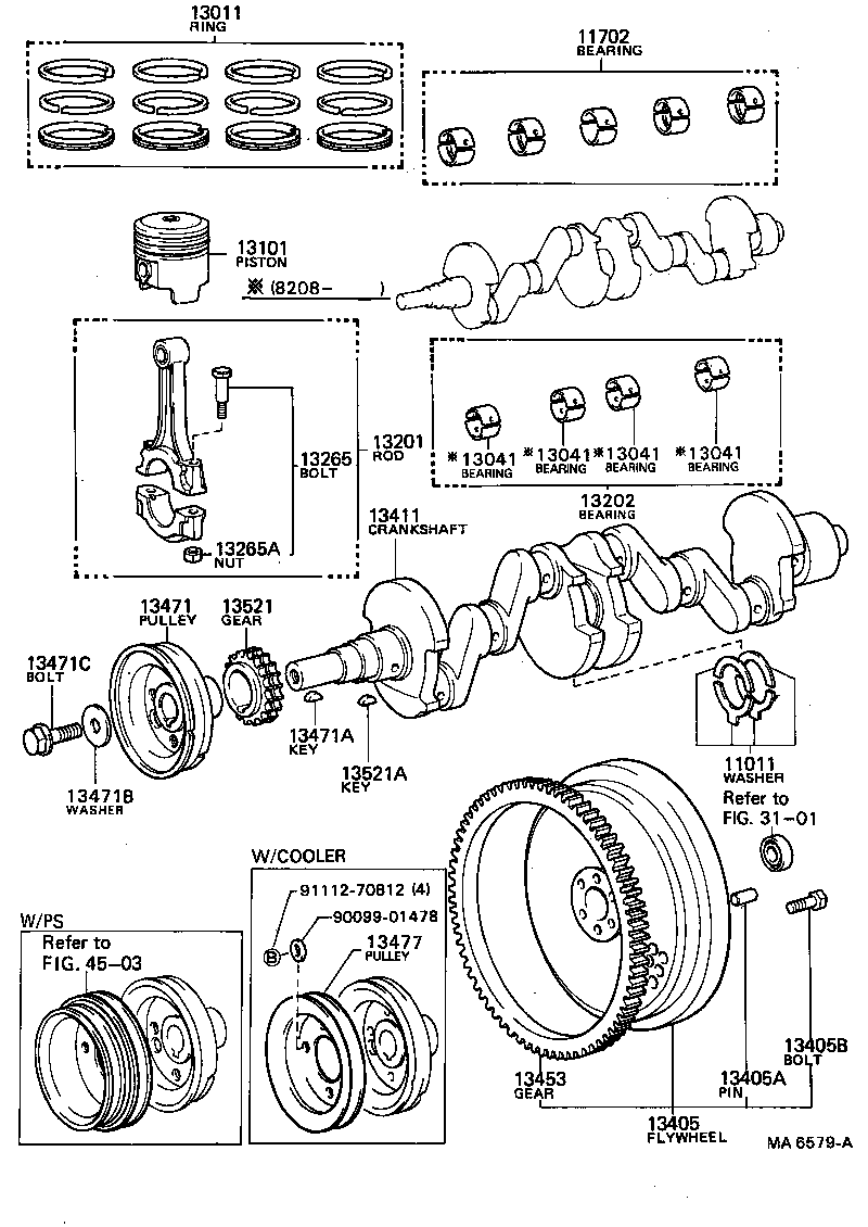 13015-71060 RING SET, PISTON product image