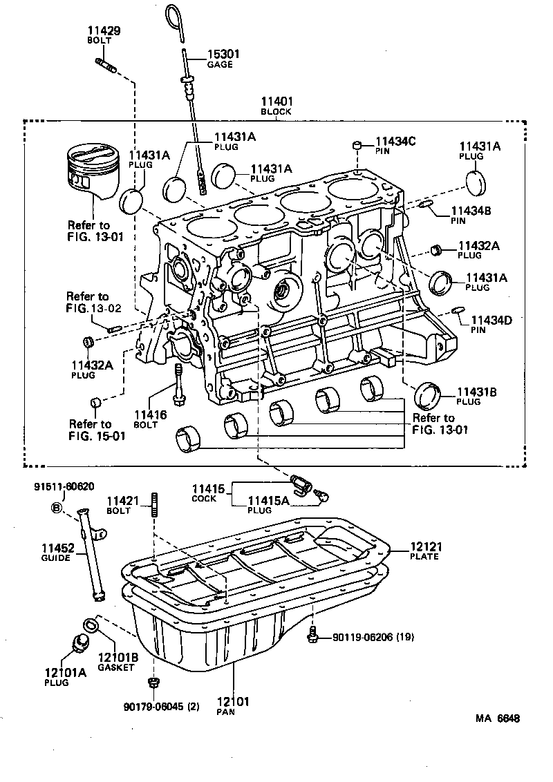 92122-60860 BOLT, STUD(FOR TIMING CHAIN COVER SET) product image