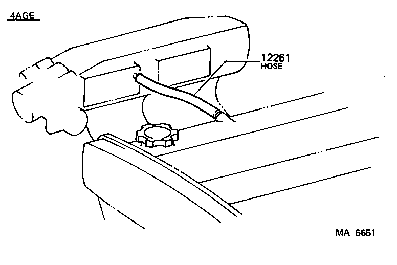 12204-35010 VALVE SUB-ASSY, VENTILATION product image