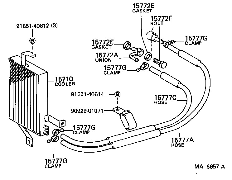 Toyota 90430-12009 GASKET(FOR OIL PIPE)