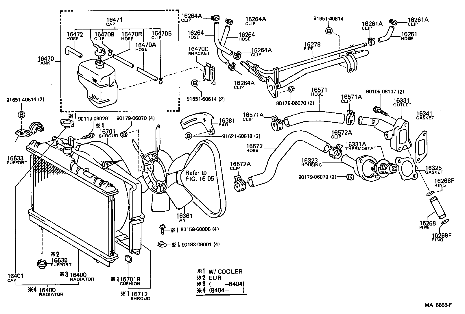 88688-12180 BAR, FAN BELT ADJUSTING product image