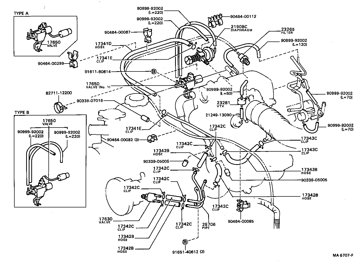 88690-87021 VALVE ASSY, VACUUM SWITCHING product image