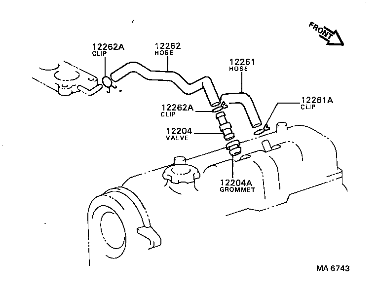 96132-31000 CLIP(FOR VENTILATION TUBE) product image