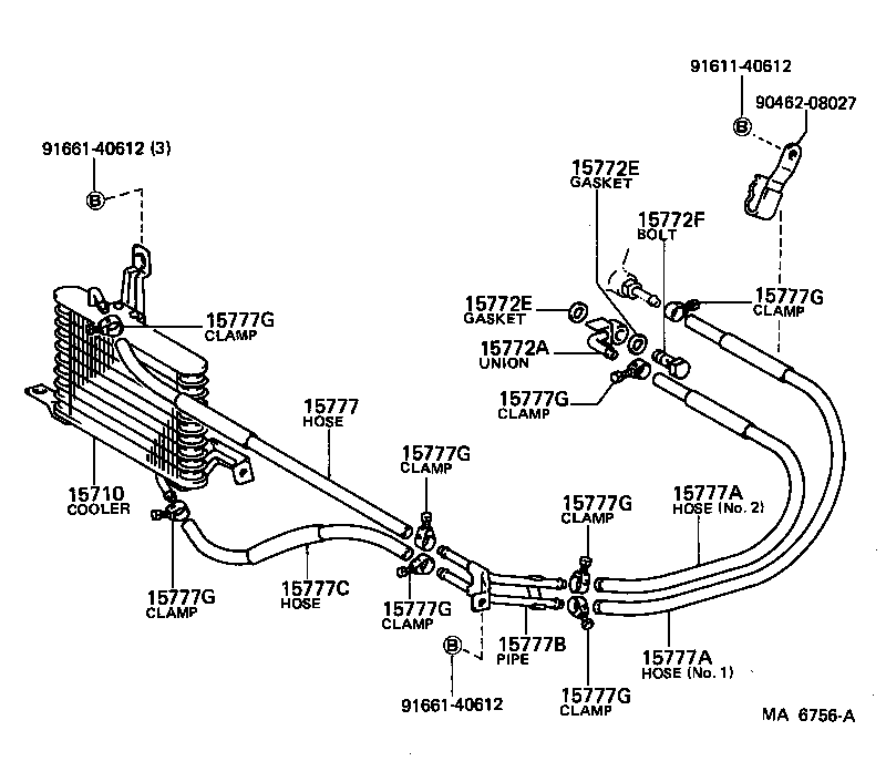 90405-10020 UNION(FOR OIL PIPE) product image