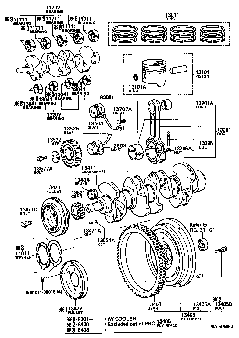 13471-48030 PULLEY, CRANKSHAFT product image