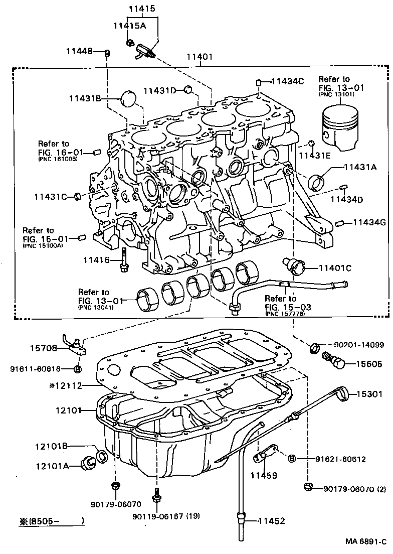 Toyota 15790-64010 NOZZLE SUB-ASSY, OIL, NO.1
