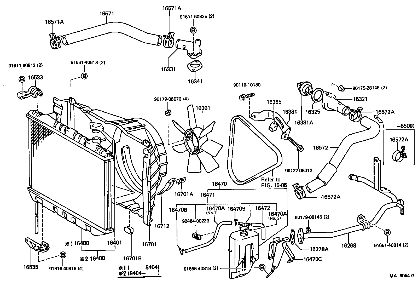 16381-70030 BAR, FAN BELT ADJUSTING product image