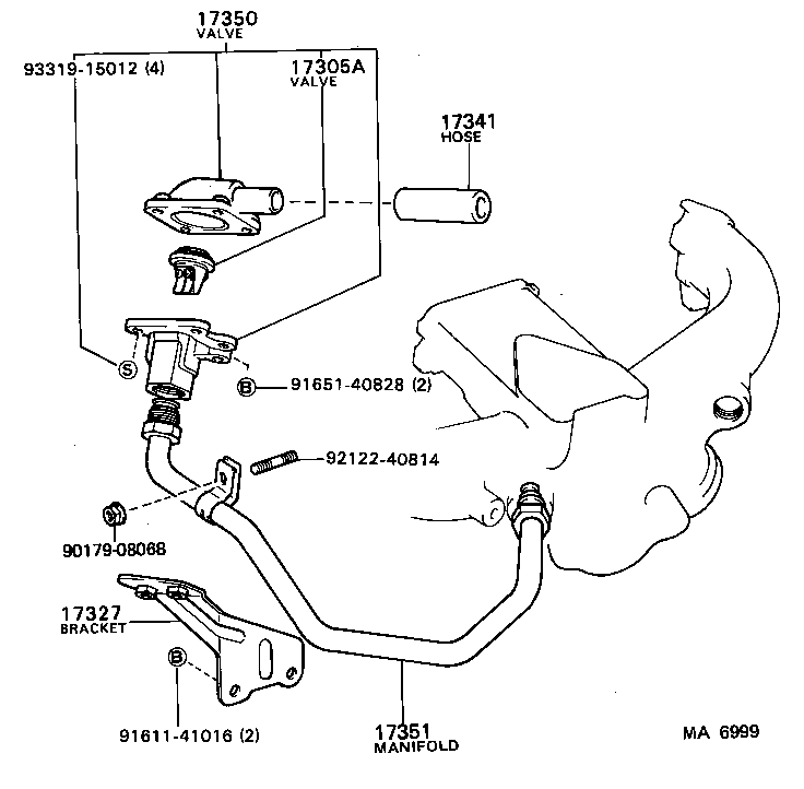 25720-63010 VALVE ASSY, ELECTRIC AIR CONTROL product image