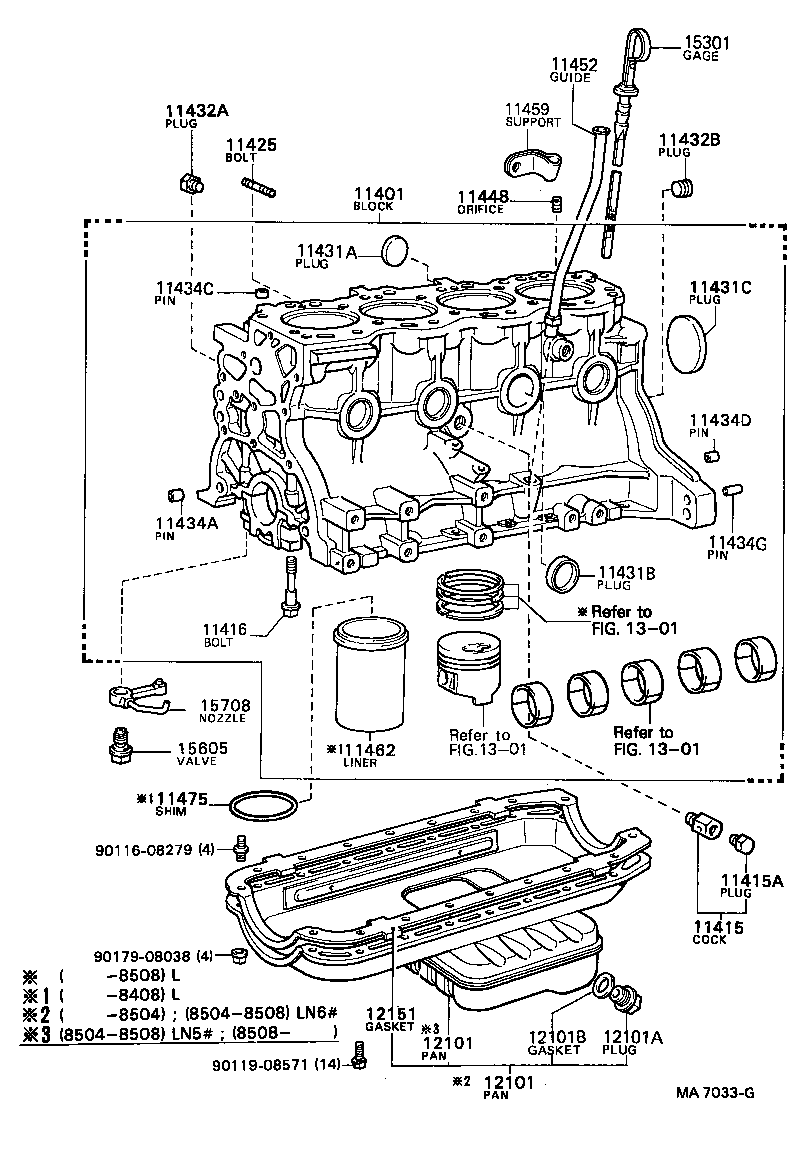 12101-73011 PAN SUB-ASSY, OIL product image