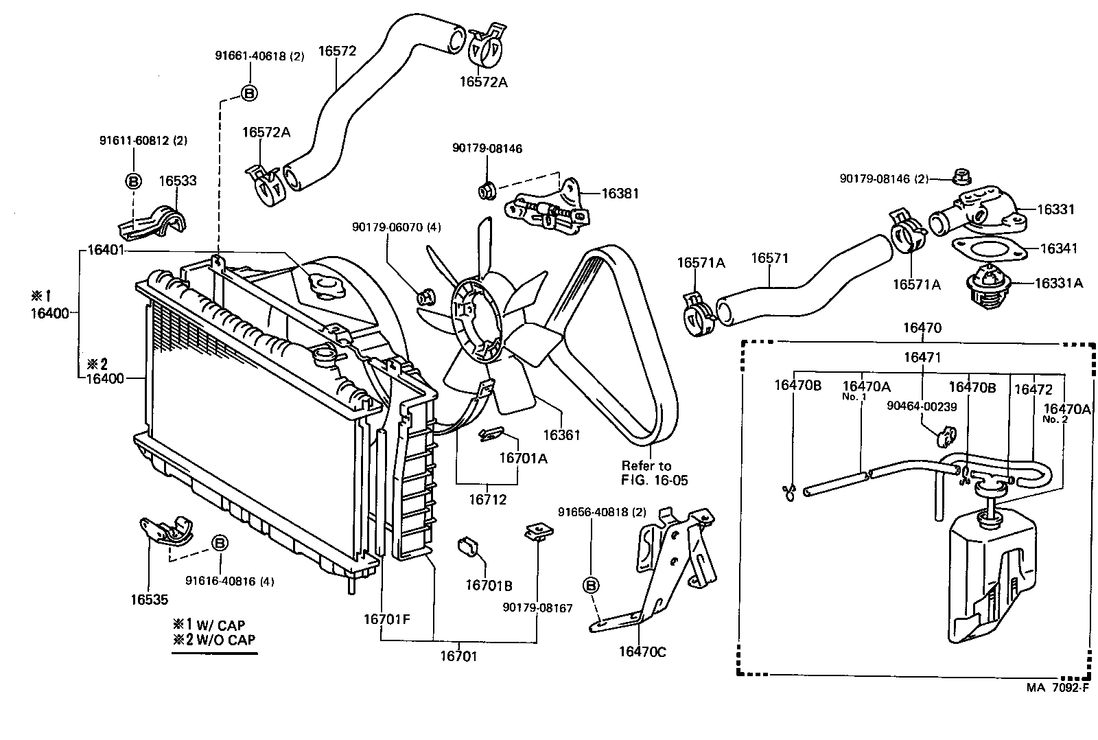 16381-70030 BAR, FAN BELT ADJUSTING product image