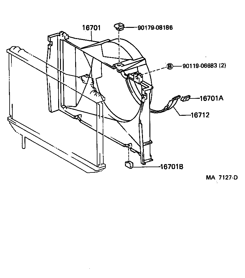 16333-54153 HOUSING, WATER OUTLET product image