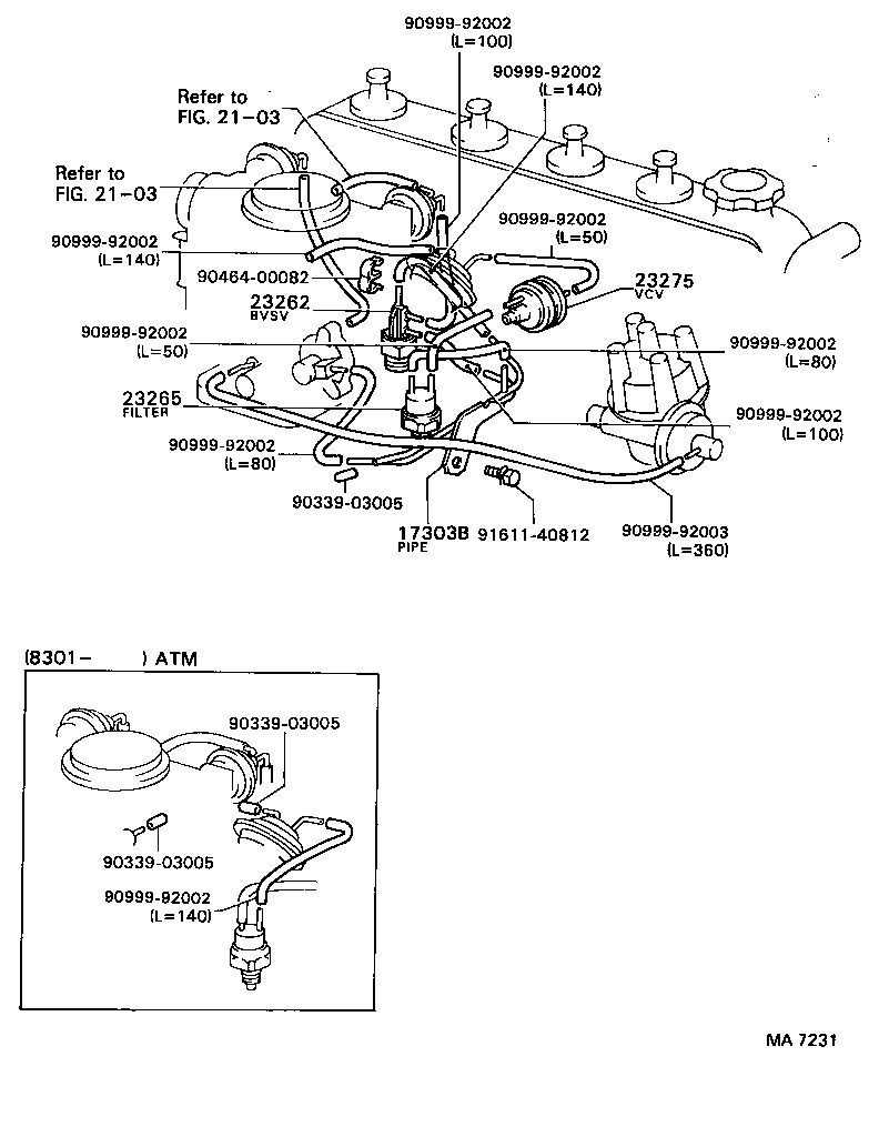 21381-71050 BIMETAL, THERMOSTATIC product image