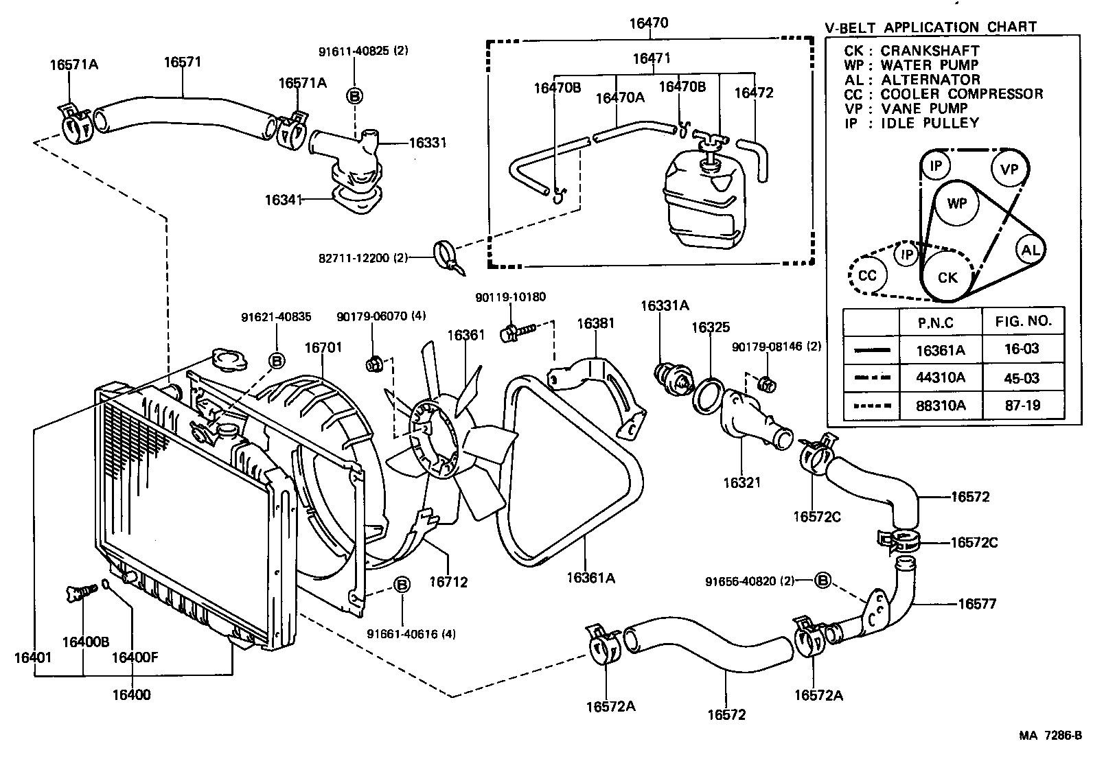 16333-13040 HOUSING, WATER OUTLET product image