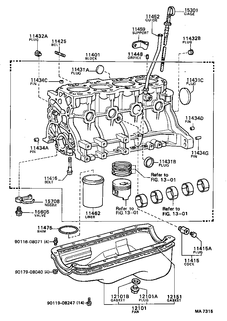 12101-59105 PAN SUB-ASSY, OIL product image