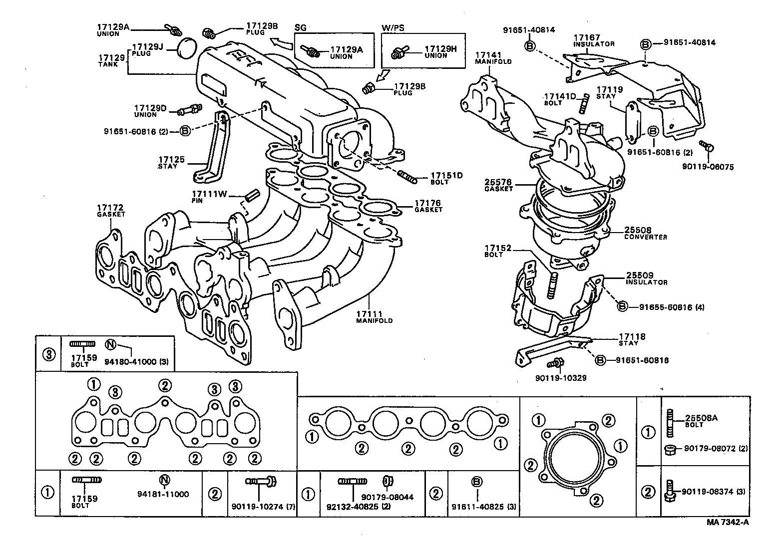 17111-63031 MANIFOLD, INTAKE product image