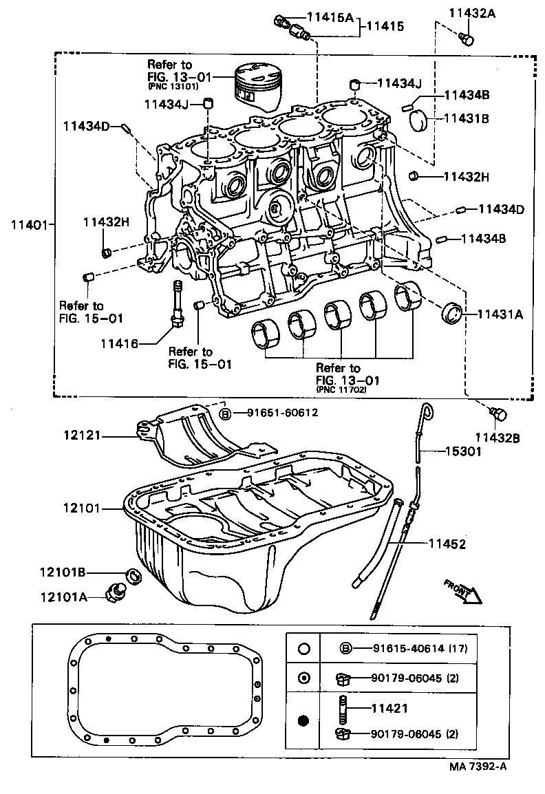 12101-74010 PAN SUB-ASSY, OIL product image