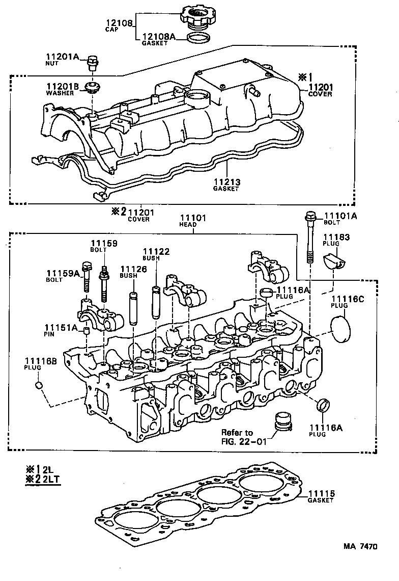 11101-54050 HEAD SUB-ASSY, CYLINDER product image